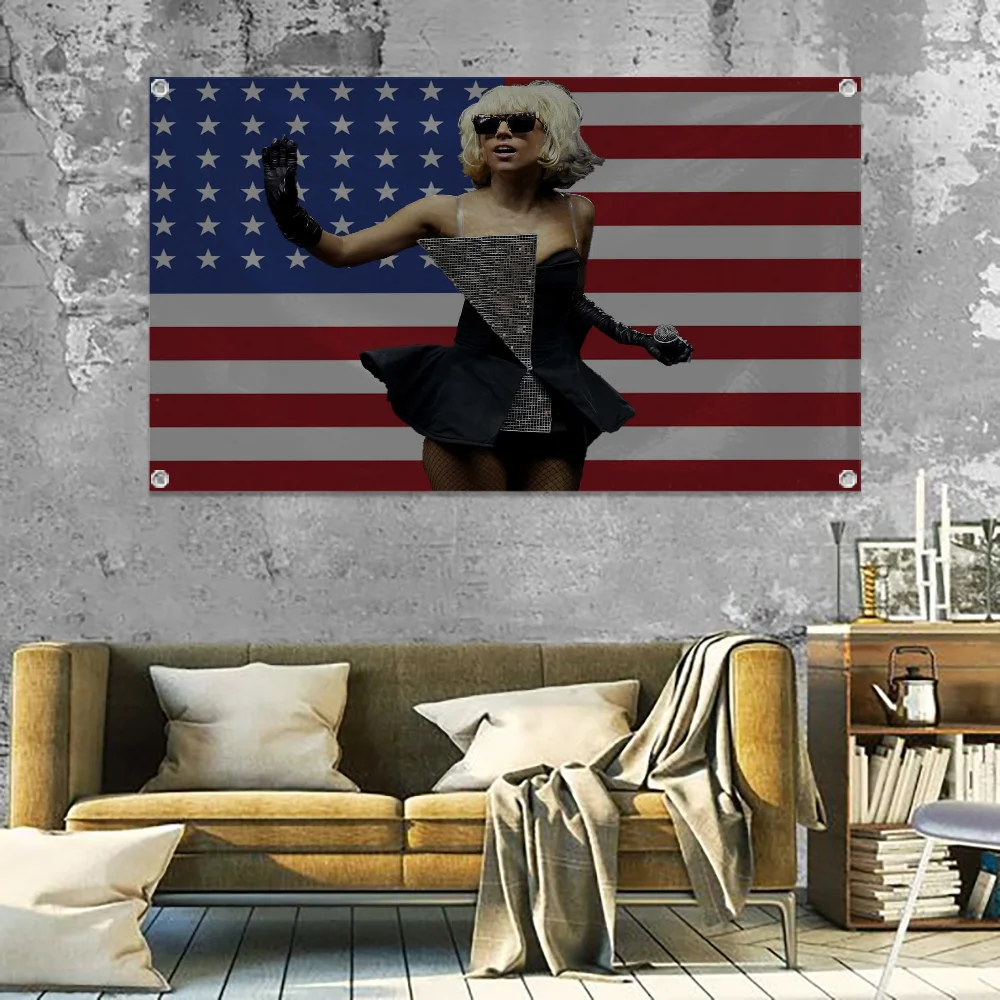 

Garage Decoration Lady Flag Pride Flag Flag to Hang Flags for Rooms Banner Flags for Bedrooms Garage Flag G-gaga Room Decor Y2k