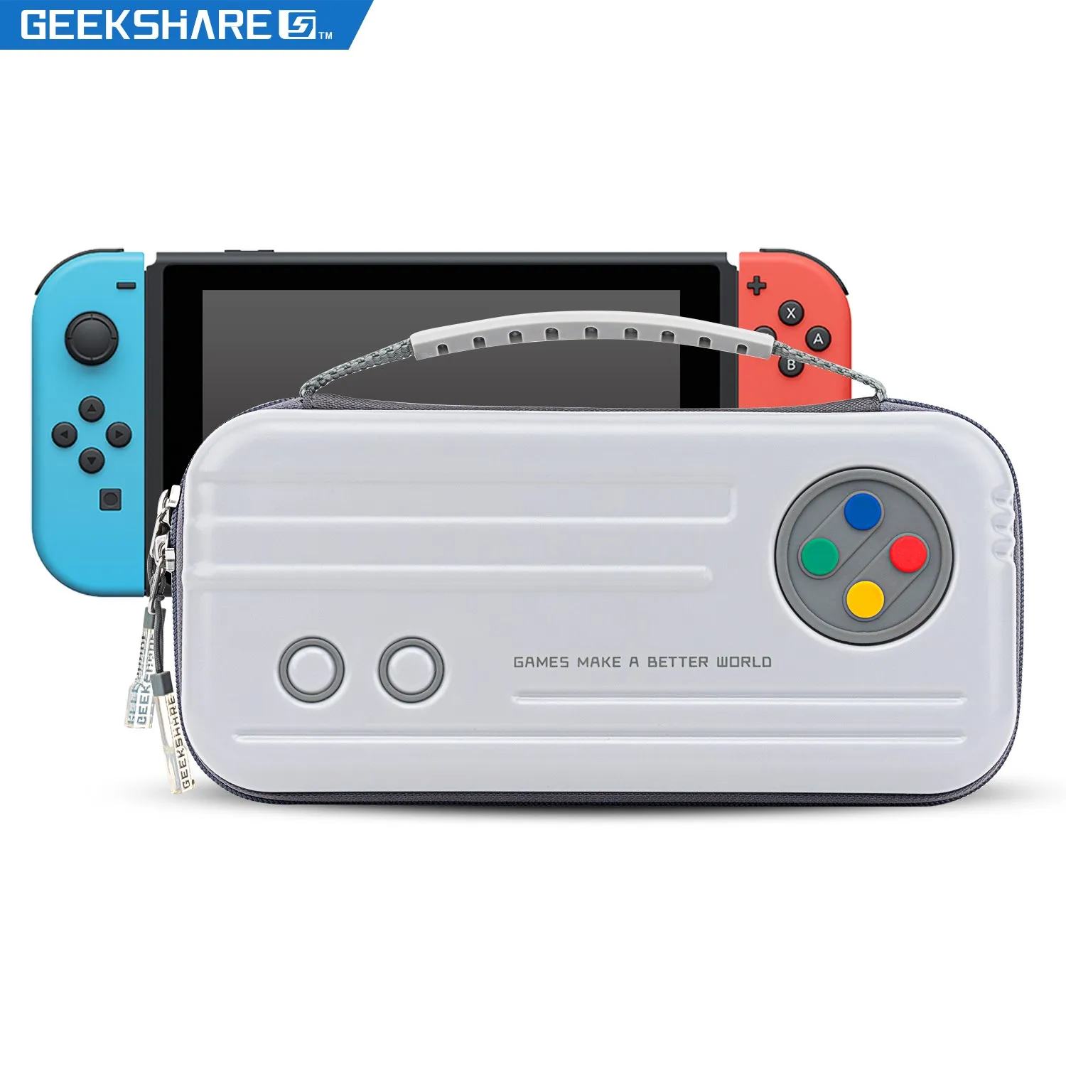 

GeekShare Сумка для хранения для Nintendo Switch OLED Time Machine, дизайнерский Портативный чехол для NS, аксессуары, коробка высокого качества