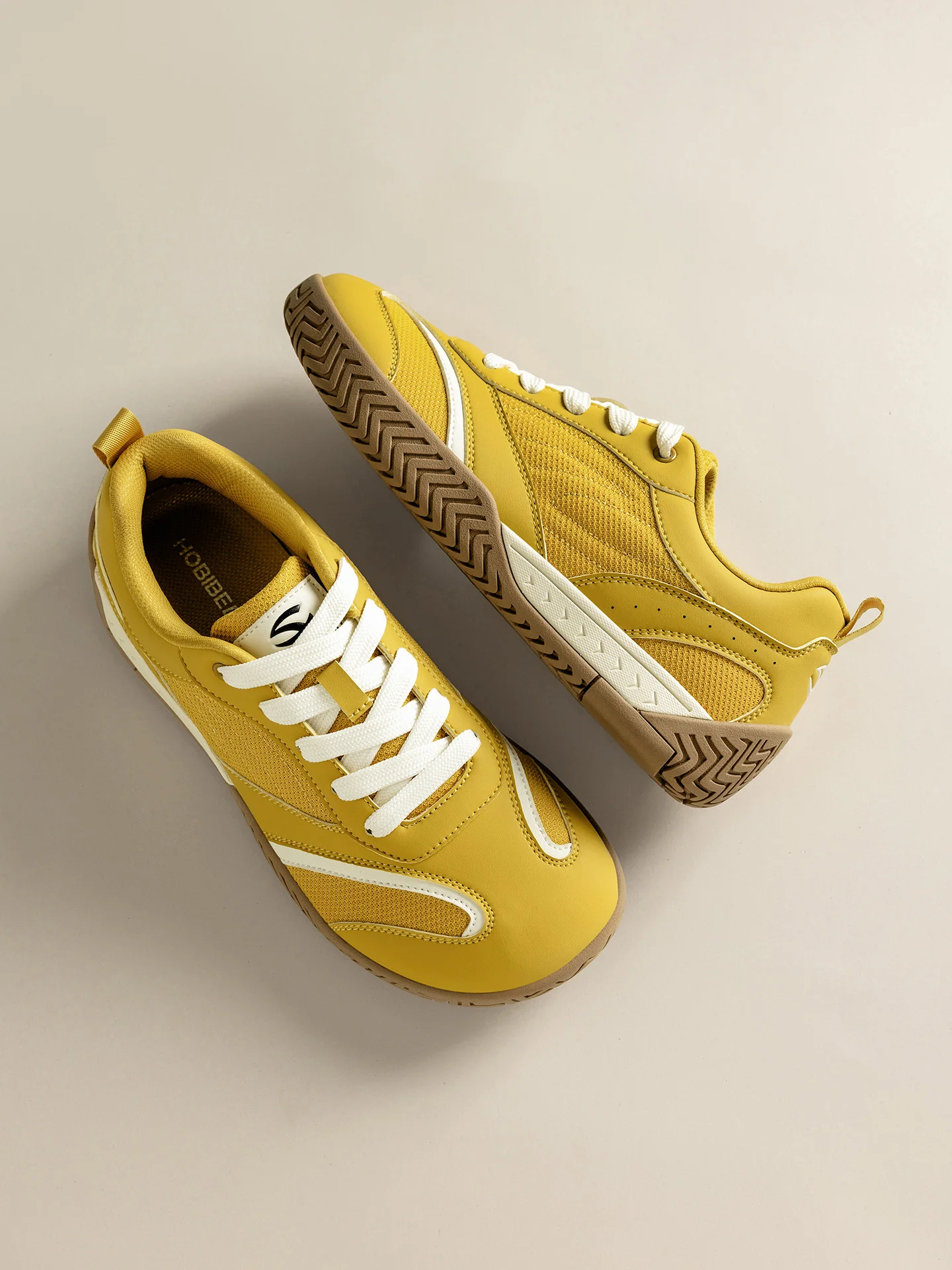 HOBIBEAR Schuhe mit breiter Zehenbox für Männer und Frauen, lässige Schnürschuhe zum Gehen, atmungsaktiv, bequem, leicht, rutschfest. – Detail 5