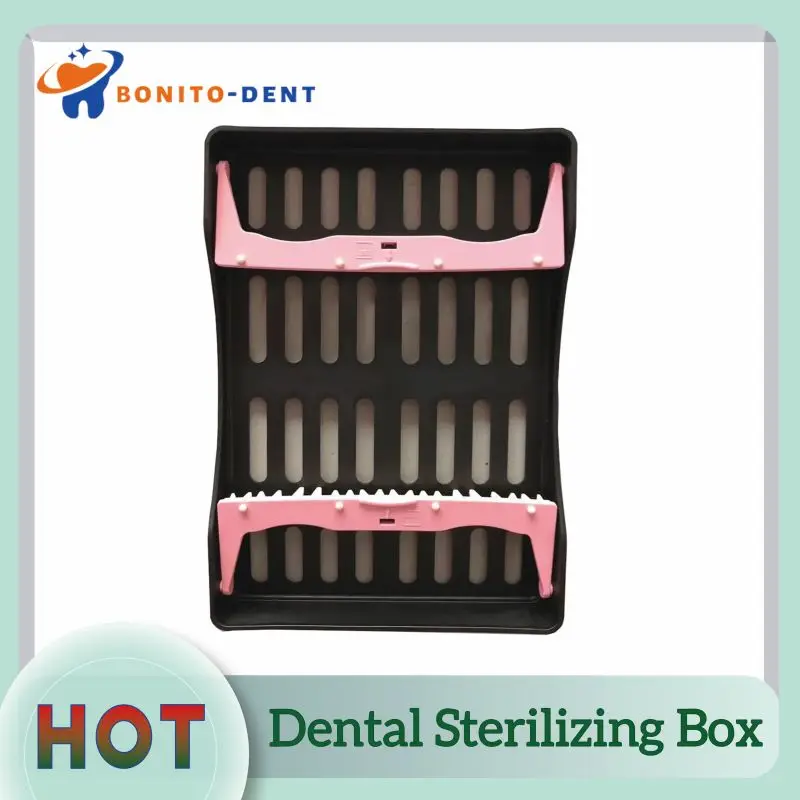 

5 Grid Dental 135℃ Sterilization Box Autoclavable Instrument for Dentist Lab Instrument