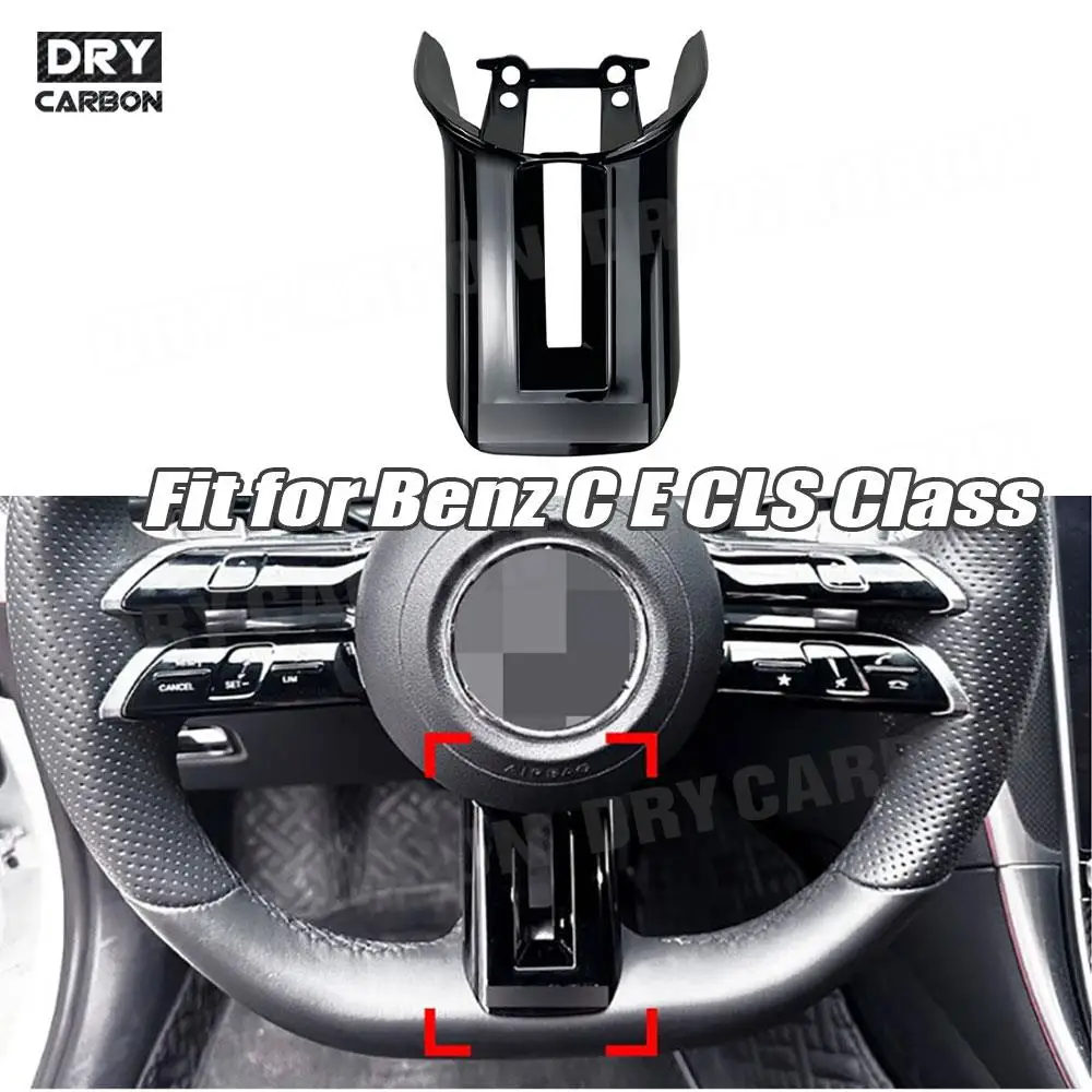 

Car Interior Decoration Steering Wheel Panel Bottom Trim for Benz C Class E Class CLS Class S Class W206 W213 C257 W223 AMG