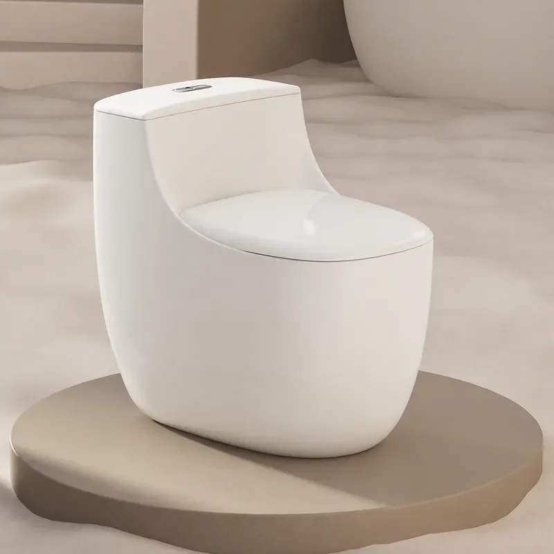 Small Apartment Ceramic Toilet Large Pipe Jet Siphon Household Engineering Commode Wholesale