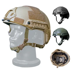 BOOIU Fast Tactical Helmet MH Tactical Helmet 1.5kg Fiberglass Helmet Outdoor Activity Protection Training Safety Riot Helmet