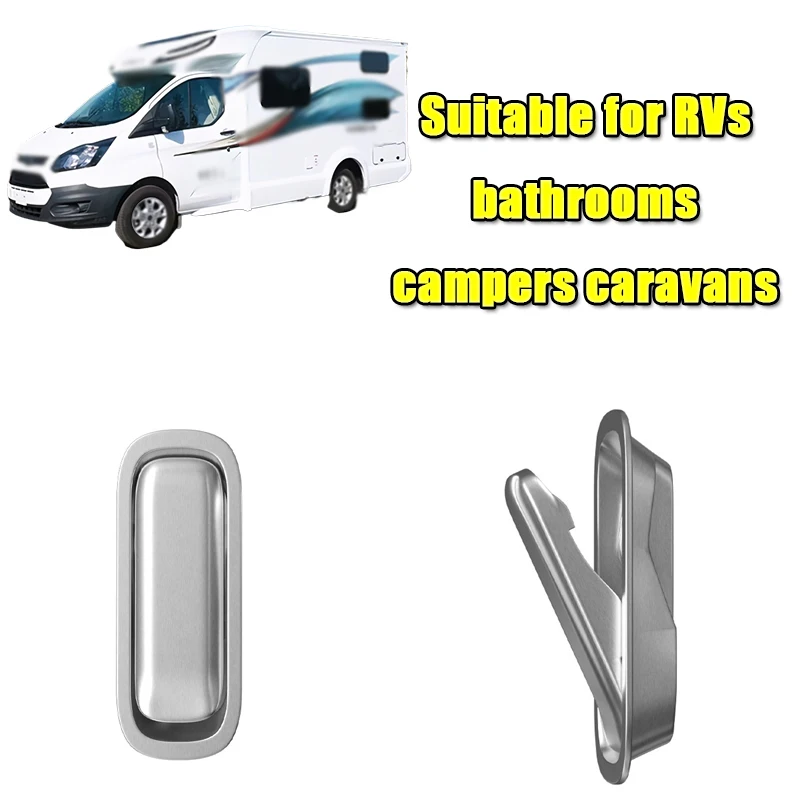 

1PC Sturdy Zinc Alloy Foldable Clothes Hook Storage For RVs Bathroom Home Camper Caravan RV Interior Accessories