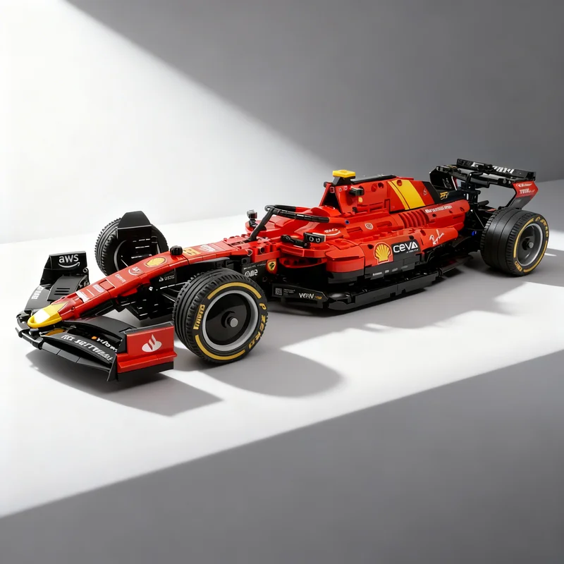 Model Kit F1 - 3152 Teile MOC Technisches Modell Ferrari