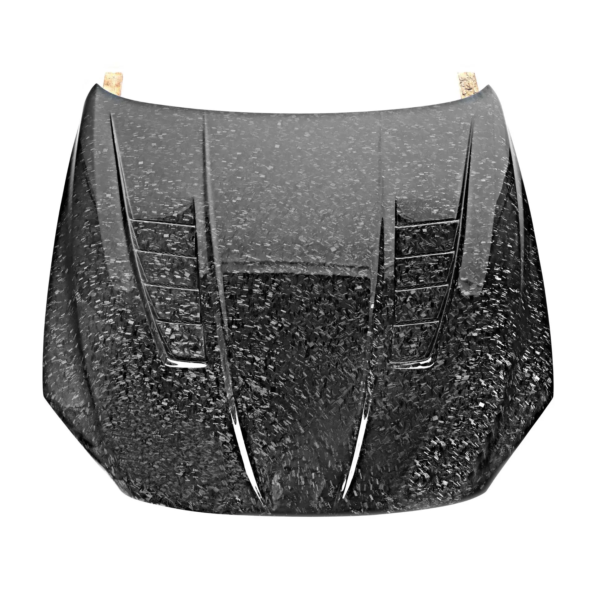 

For BMW F06 F12 F13 open-hole carbon fiber satin hood, hood