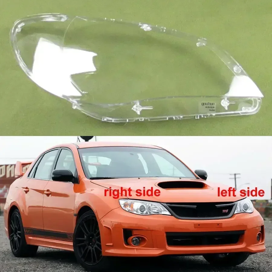 

For Subaru Impreza 2006 - 2013 Front Headlight Cover Headlamp Shell Lens Lampshade Transparent Shade Mask Auto Replacement Parts