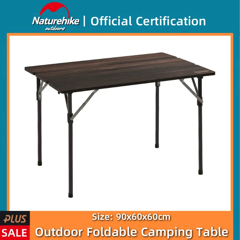 Naturehike Ultralight Aluminum Alloy Folding Table Multi Layer Structure Outdoor Portable Camping Picnic Table Load Bearing 30kg