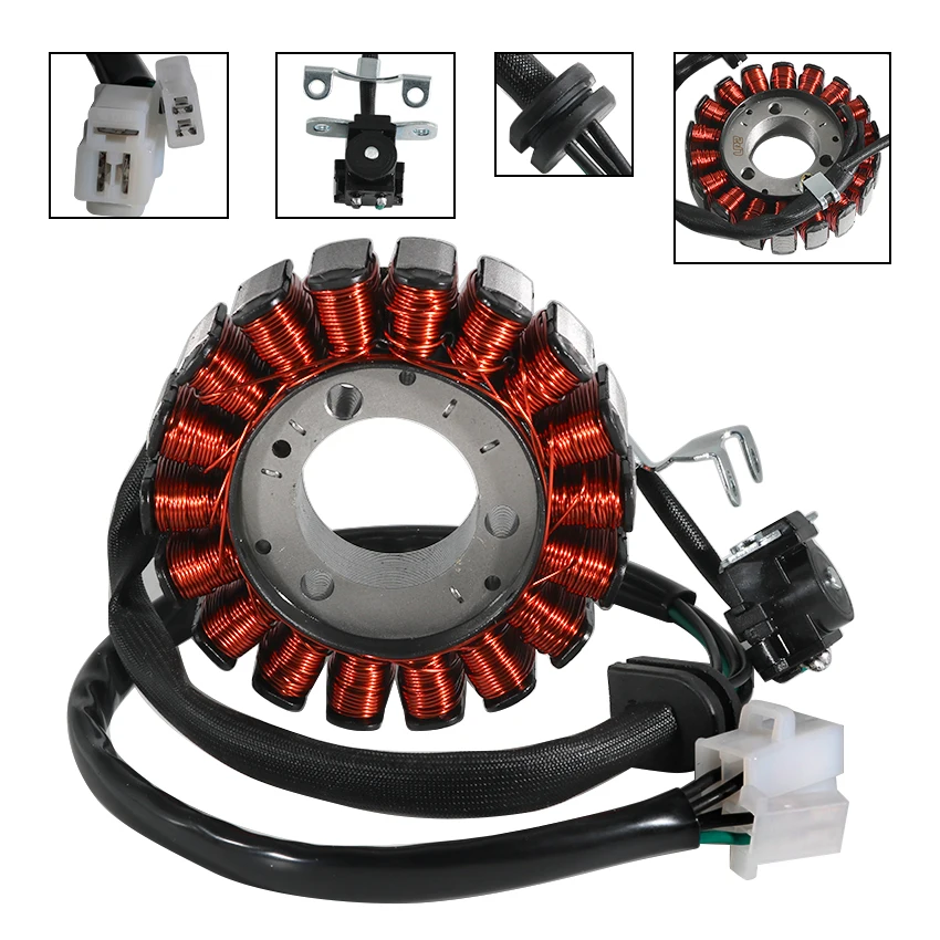 Motorcycle Ignition Generator Stator Coil For Daelim VL125 Fi (Daystar Fuel Inj…