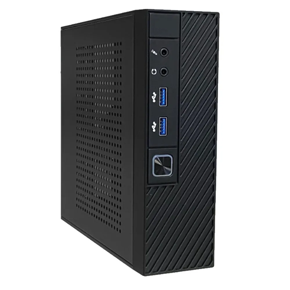 [AC18 Digital]/Computer Case USB 3.0 Mini-Tower Multi- Heat Sink Strong Heat Dissipation HTPC for Mini ITX Motherboard Case