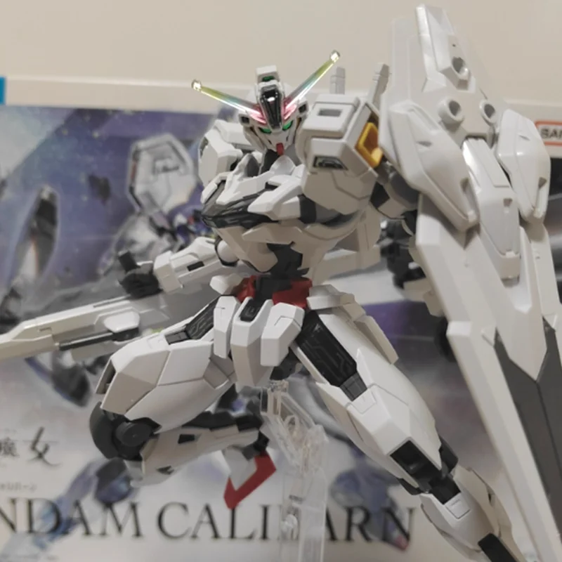 Bandai Hg Spirit Water Star Witch Macchina finale Caliban Kaleban Modello assemblato Mobile da collezione Regalo portatile Stock originale