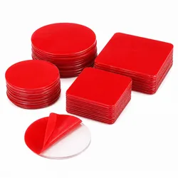 10-100Pcs Transparent Acrylic Double Sided Tape Pads Waterproof No Trace Super Strong Self Adhesive Stickers for Car Home
