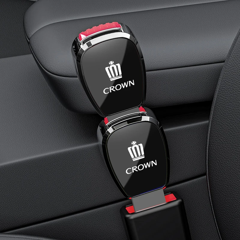 Extensor de clipe para cinto de segurança de carro, fivela de bloqueio de cinto de segurança, acessórios para toyota coroa cruiser prius tacoma raize voxy rush sienna