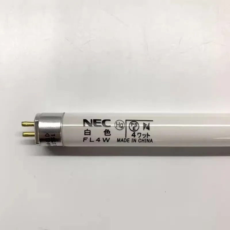 For NEC daylight color FL4W 4W110V machine tool equipment lighting T5 fluorescent tube 135MM