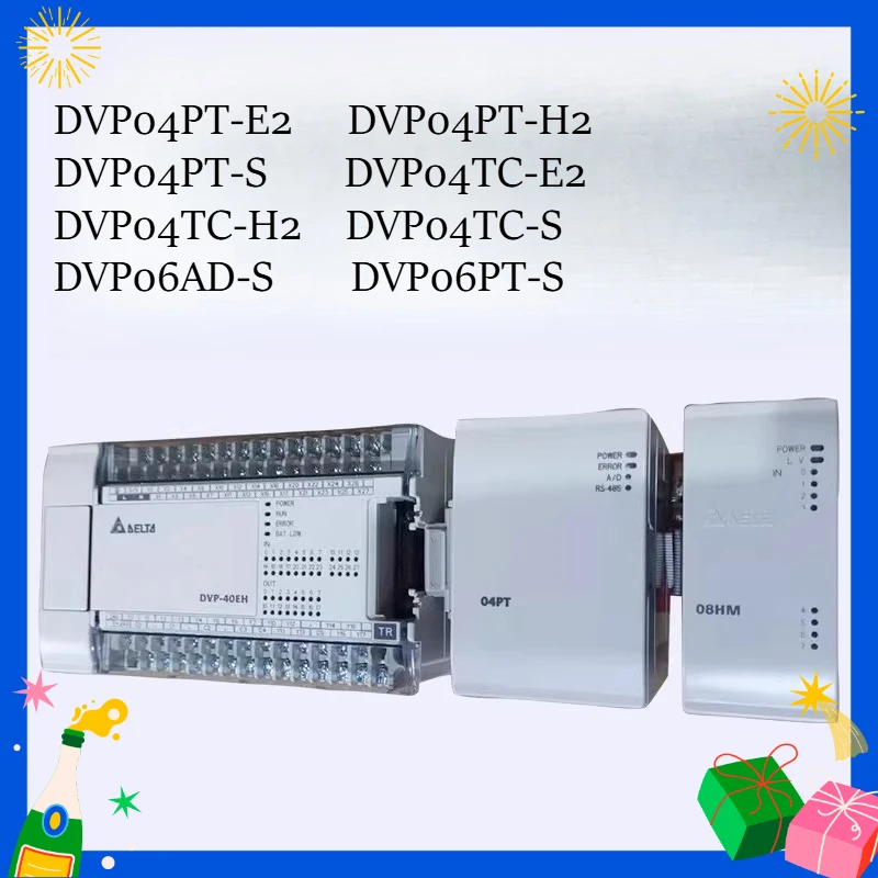 

Модули DVP04PT-E2, DVP04PT-H2, DVP04PT-S, DVP04TC-E2, DVP04TC-H2, DVP04TC-S, DVP06AD-S, DVP06PT-S, DVP06SN11R, DVP06XA-E2