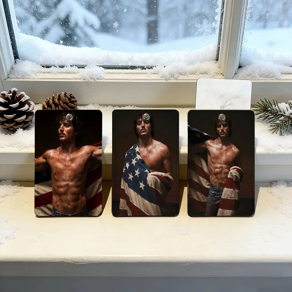 

Американское сердце певица Benson Boone держатель для карт брелок фото рукава автобусная карта студенческий чехол для карт фото протектор