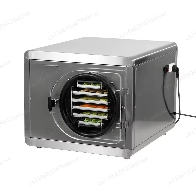 Fruits Vegetables Pet Food Vacuum Dryer Double Cylinder Stainless Steel Vacuum Drying Machine Food Lyophilizer