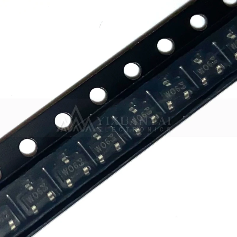 100pcs/Lot PMBS3906 MMBT3906 PMBT3906 SOT-23 Marking W06 t06 S2A W2A 7BW SMD  New  Original