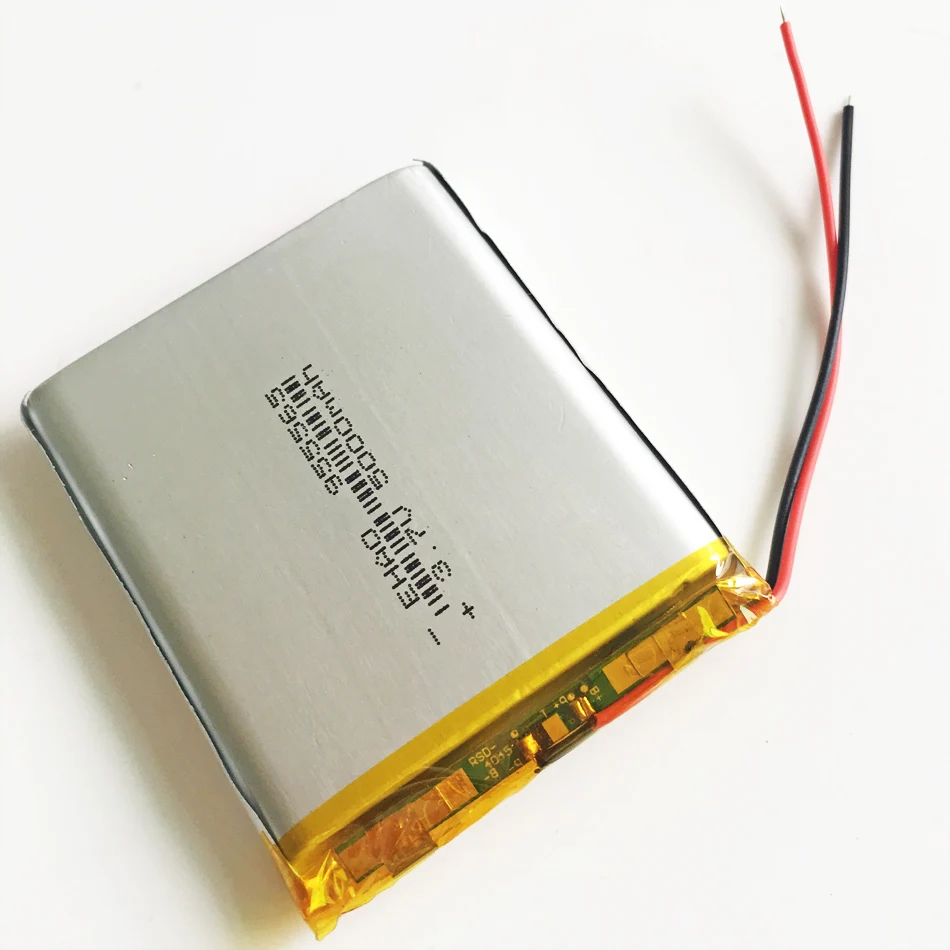 3.7V 5000mAh polimerowy akumulator litowo-LiPo 955565 do GPS PSP DVD PAD e-book Tablet PC Power Bank do laptopa gra wideo