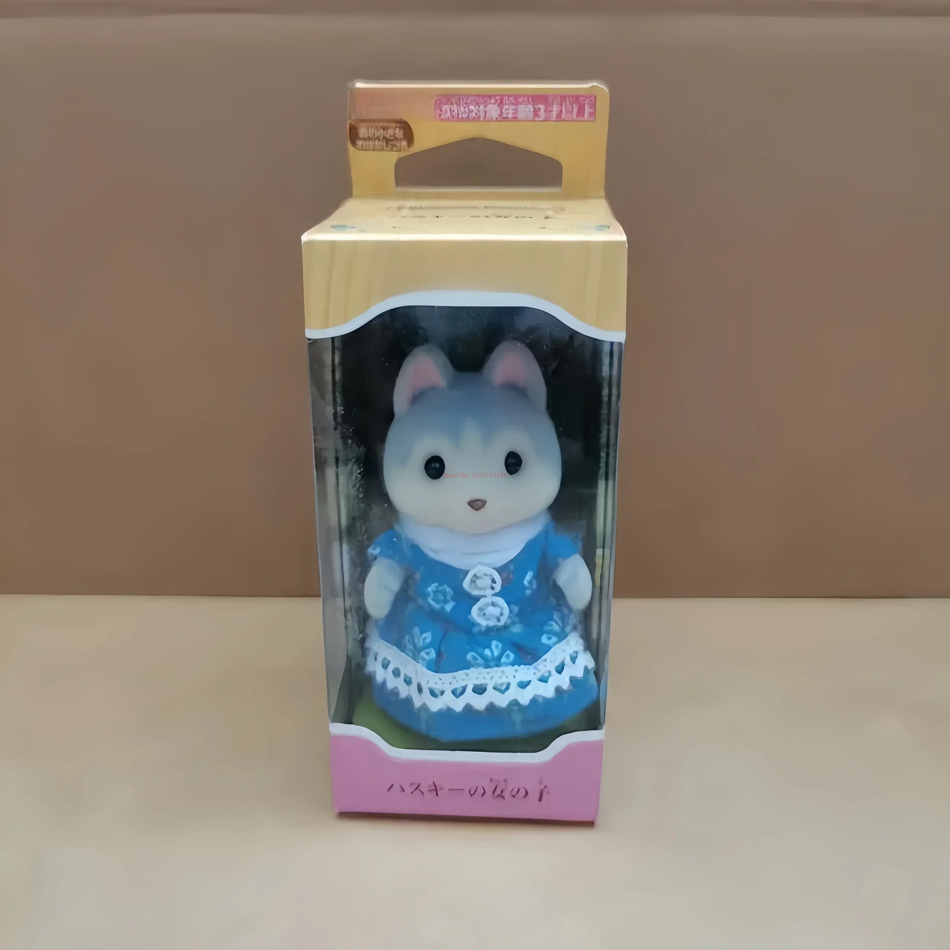 Floresta Original Bebê Família Anime Husky Girl Figure, PVC Estátua, Modelo Bonito Coleção, Decoração Ornamentos, Presentes de Boneca Brinquedo, Brinquedo Raro