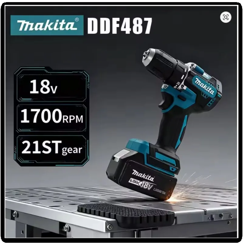 

Аккумулятор Makita 18В для электроинструментов Makita 18В. Перезаряжаемая батарея Makita BL1860B 18В может заменить BL1850B LXT400.