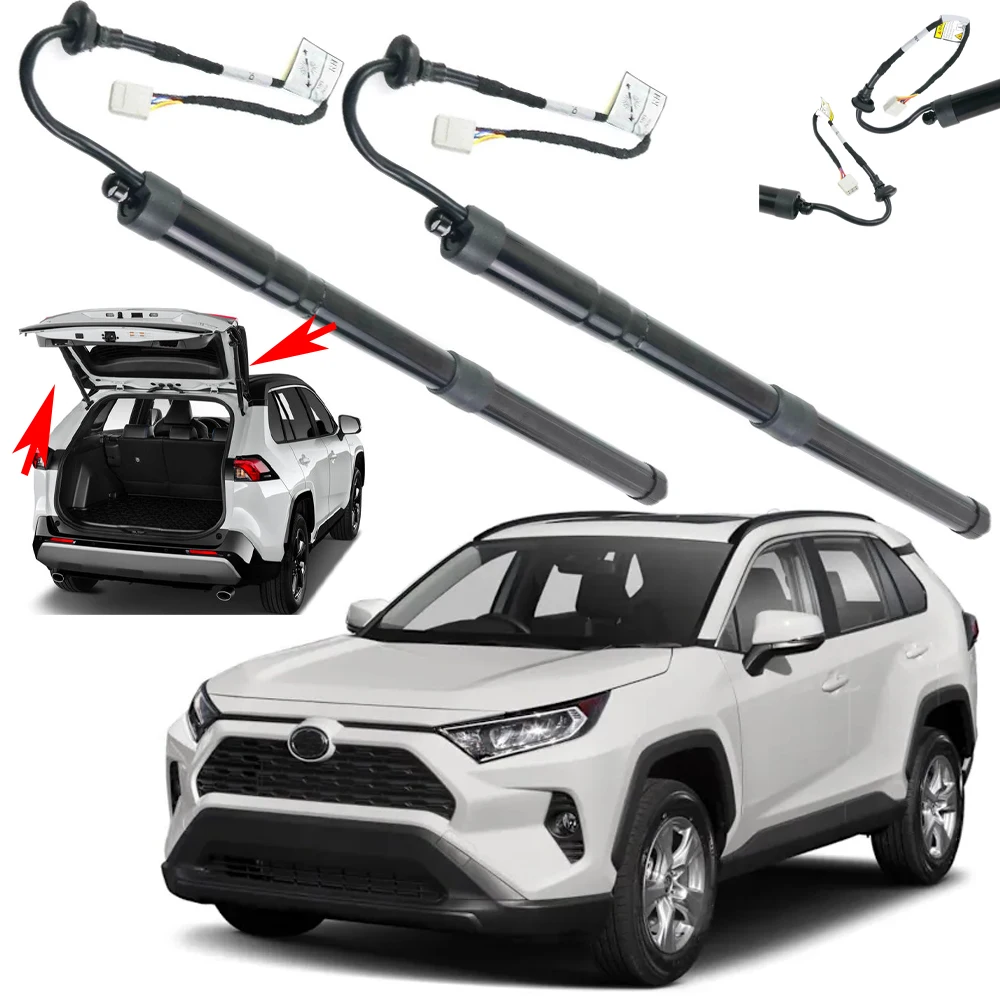 

For 2019-2024 XA50 TOYOTA RAV4 Electric Tailgate Lift Struts Electric Tailgate Gas Spring Support Struts 6892042020 6891042060