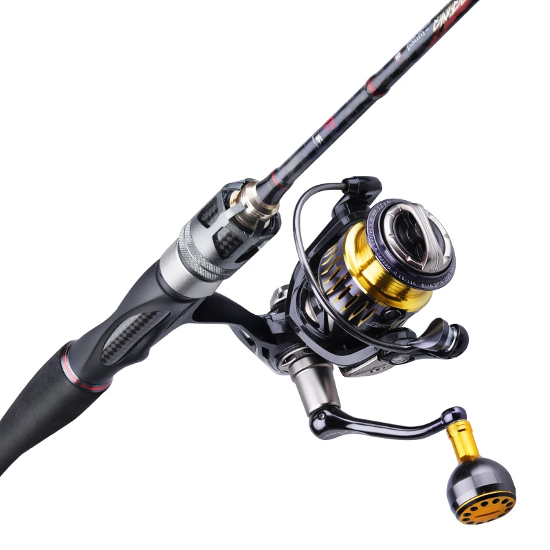 

Rod Combo High Carbon Fishing Pole & Baitcast/Spin Wheel Set