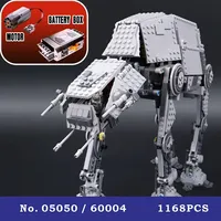 In Stock With Motor 1168 PCS 05050 Motorized 10178 Walking AT-AT Model Building Set Blocks Bricks Toys Children Birthday Gifts