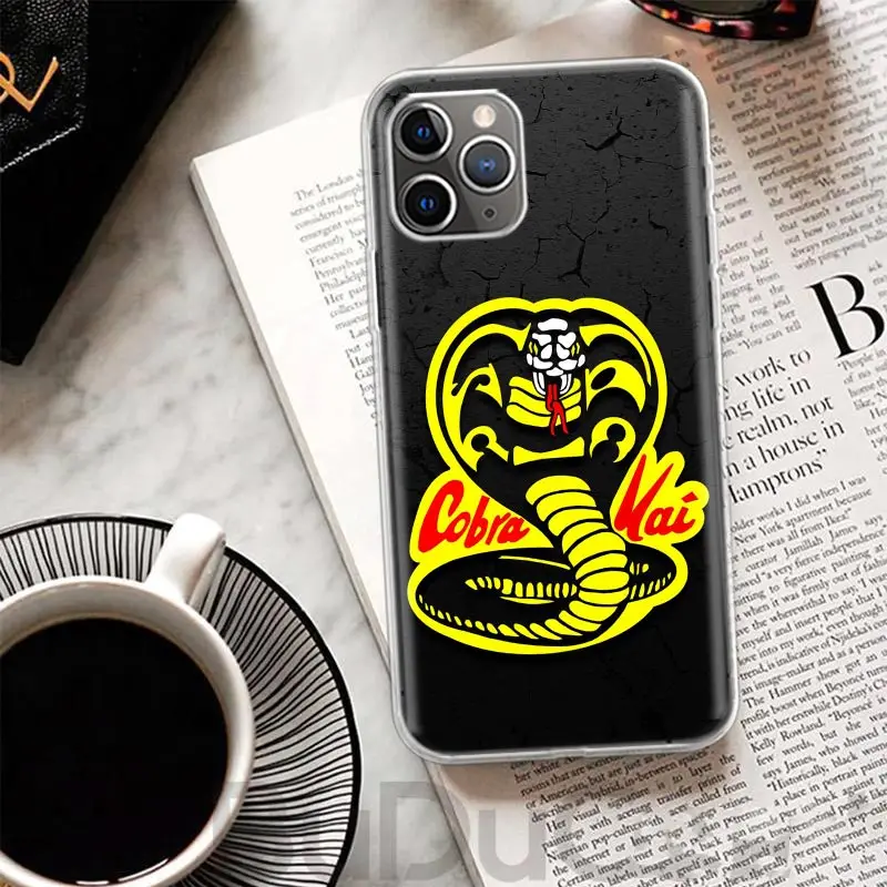 Cobra Kai Snake Cover For iPhone 16 15 14 13 12 11 Pro Max Apple Phone Case X XS 7 Plus 8 + Art Customized Print Shell 11 14 13 