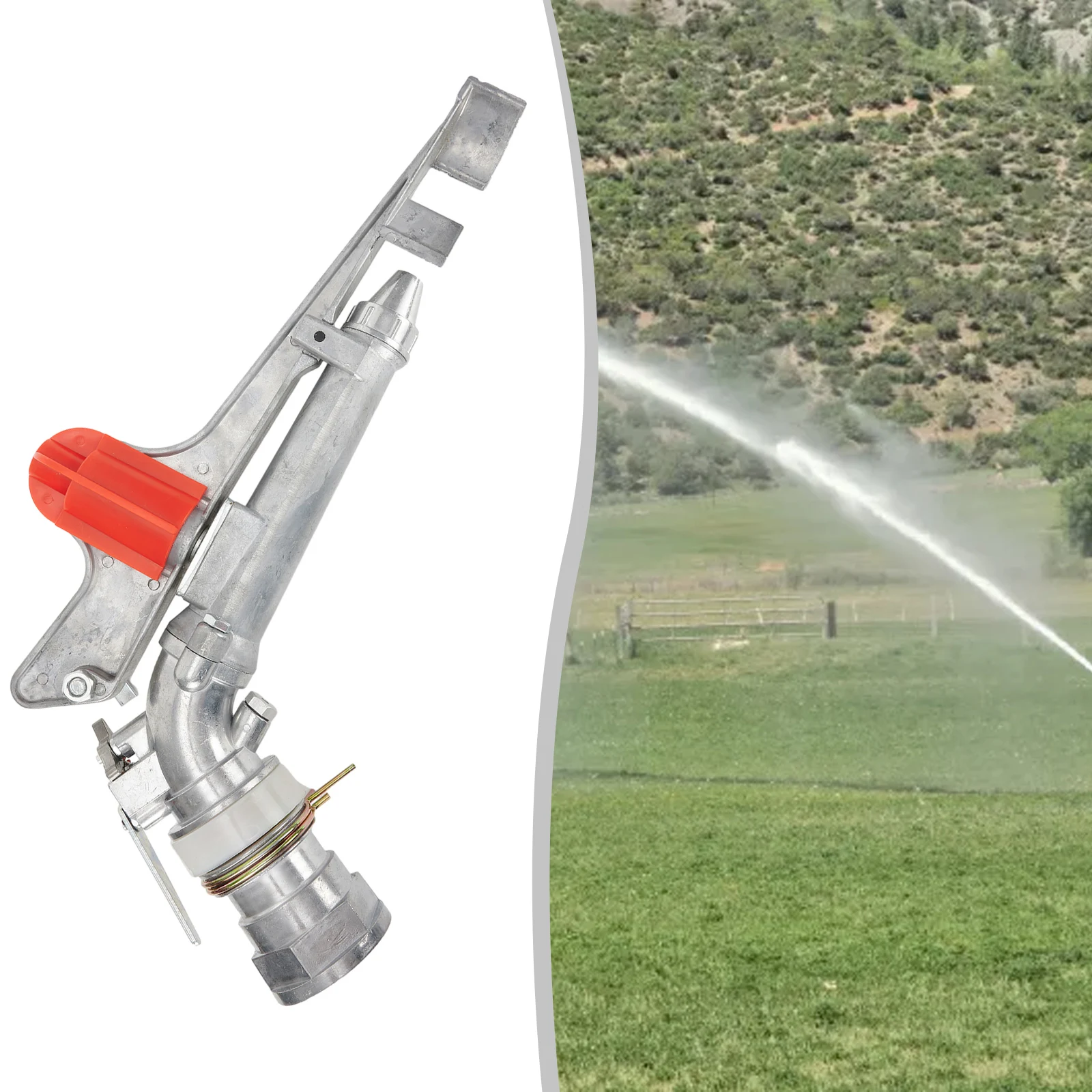 0~360 Degree Lawn Sprinkler Lawn Sprinkler Big Covering Farm Garden Female Thread Irrigation Sprinkler Range Sprinklers
