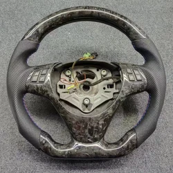 For BMW E82 E84 E87 E90 E92 E93 320d 320i 100% Real Forged / Carbon Fiber Car Steering Wheel Automobile Refitting