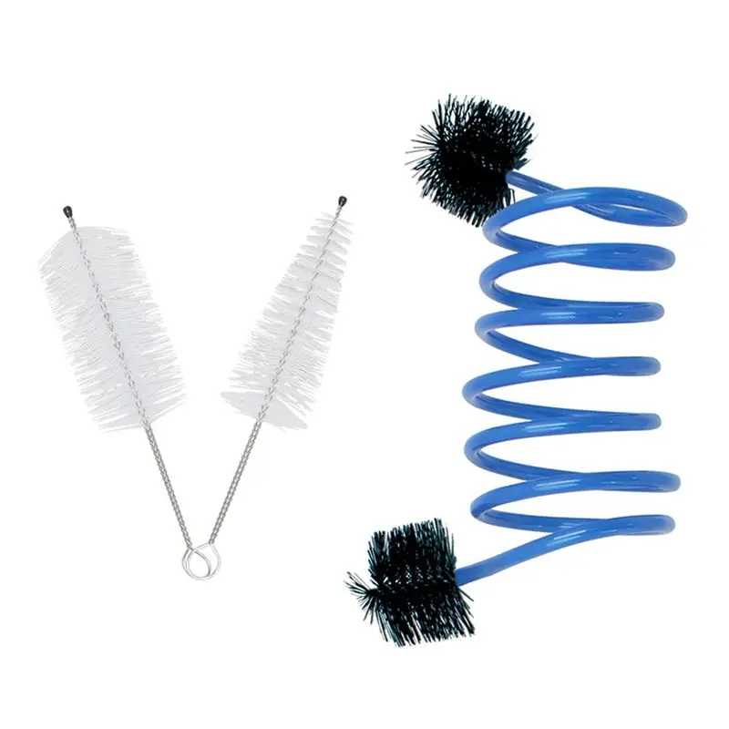 

Oct.176 Trumpet Cleaning Care Kit Flexible Brush Set for Small Mouthpieces