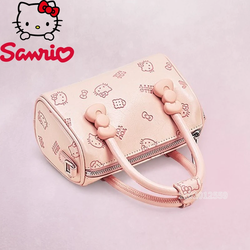 Tas Tangan Mini Hello Kitty Baru Tas Bahu Mini Wanita Kartun Tas Selempang Mini Wanita Tren Fashion Merek Mewah