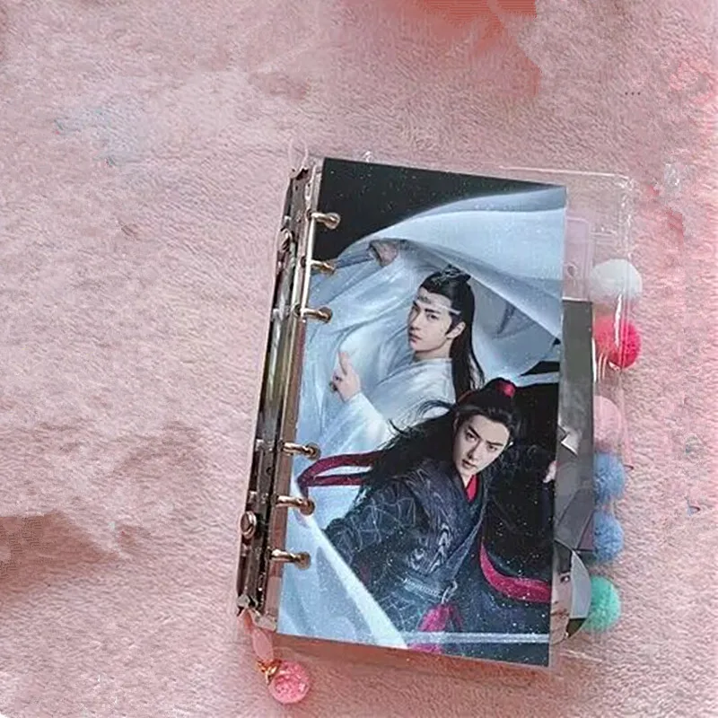 Wang Yibo Cute Loose-Leaf Notepad The Legend of Fei Chen Qing Ling Cosplay Fun Hand Account DIY Handmade Notebook Creative Diary