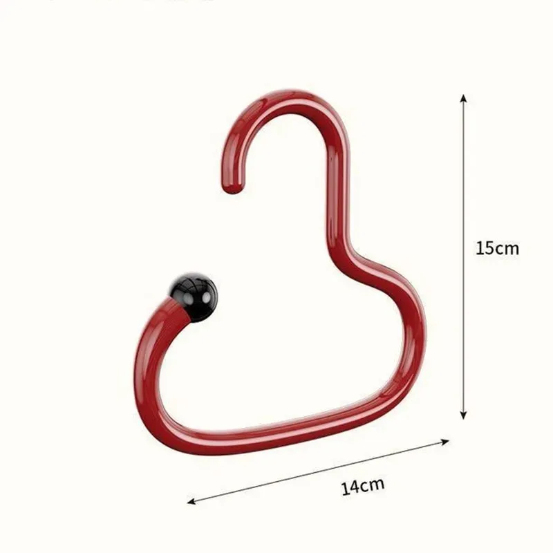 Dopamine Circular Scarf and Tie Display Stand Multifunctional Hook, Suitable for Bedroom Storage of Scarves and Tie Racks