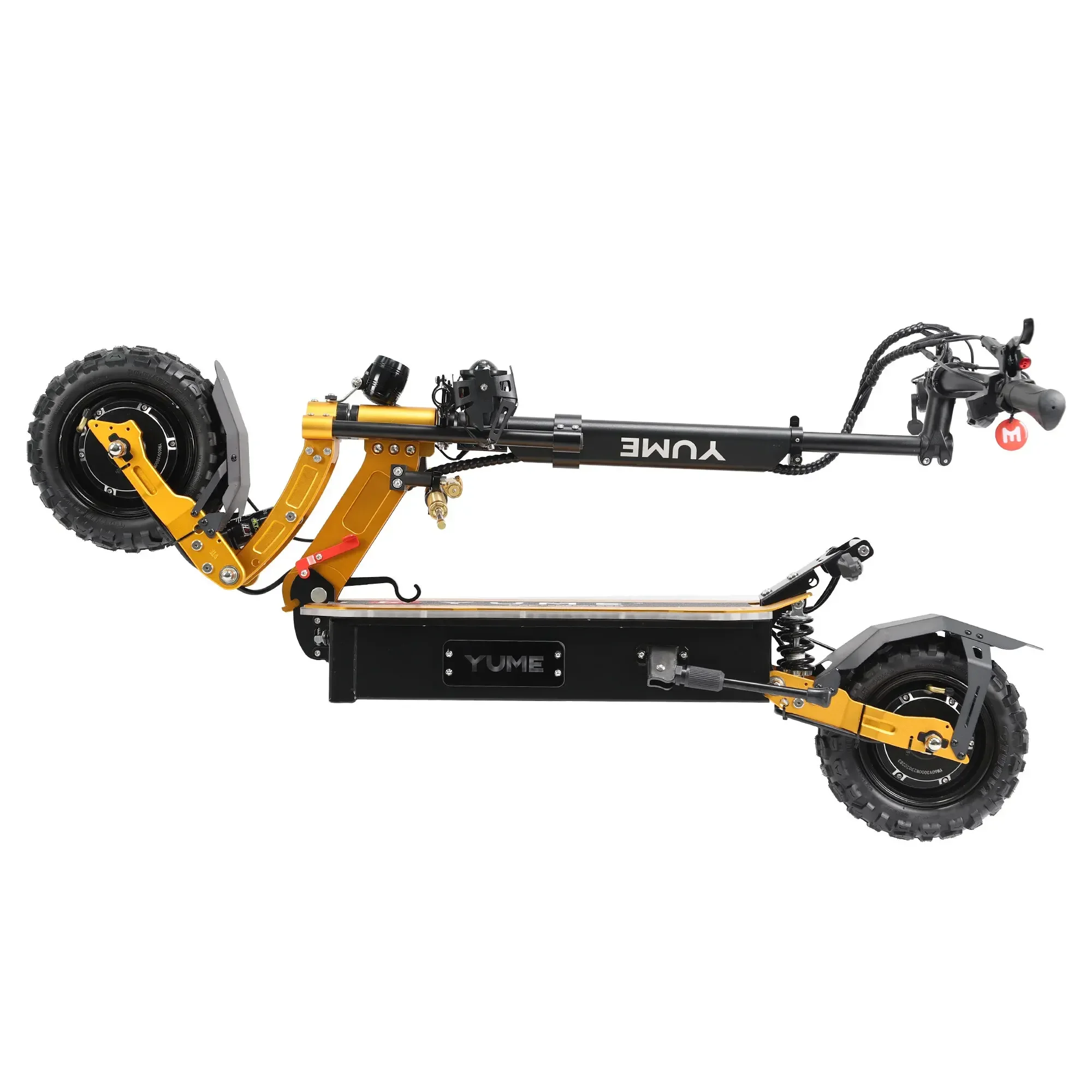 Yume X11 Plus Scooter, 6000w 60V 27ah Battery, Dual Motors 11inch Tires, 90km