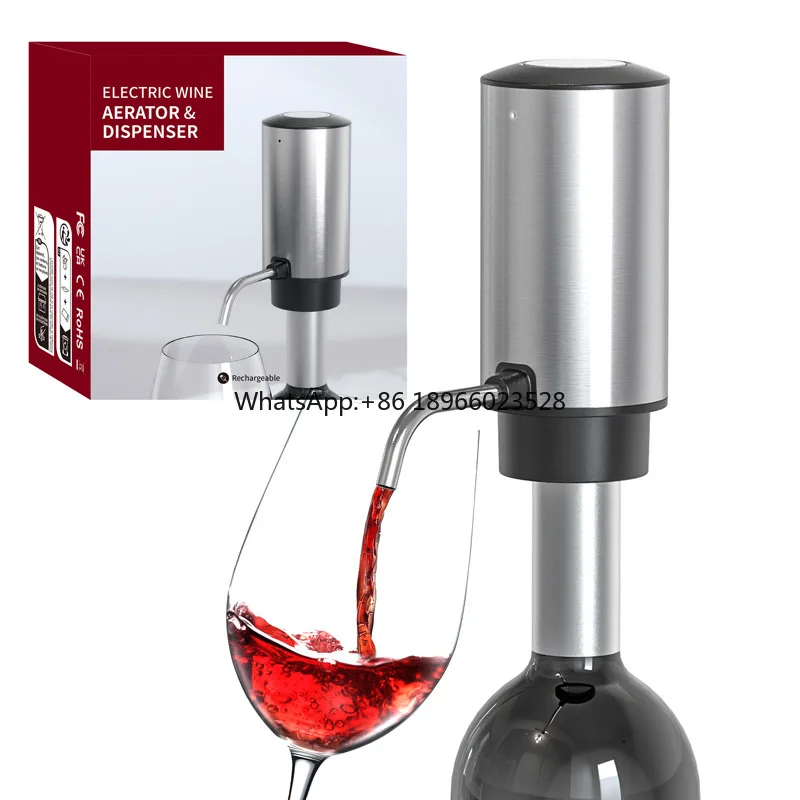 

Automatic Wine Pourer Wine Decanter Pump Dispenser Electric Wine Aerator Pourer