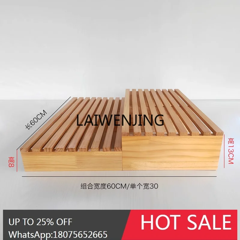 

solid wood combination bracket bread cake buffet supermarket display stand