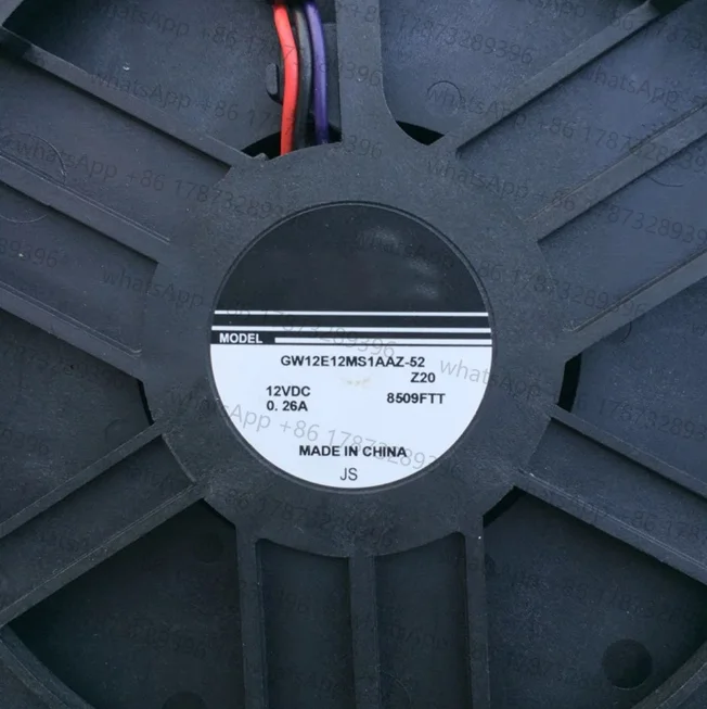 NEW for Refrigerator Fan Motor Cooling Fan GW12E12MS1AAZ-52 Z20 8508FTT 12VDC 0.26A Refrigeration Freezer Fan Good Working