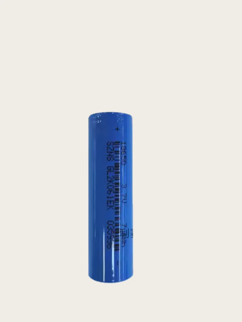 3.7V Rechargeable Battery 18650 Lithium Battery 2000mAh Fan High-Intensity Flashlight Electric Mosquito Racket Flat-Top Power Ba