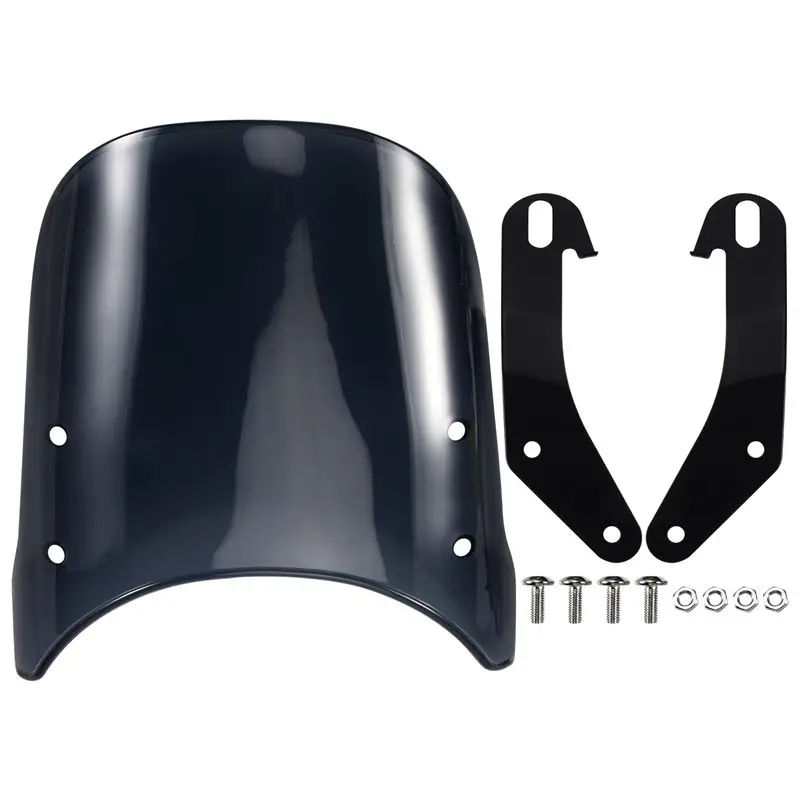 Motorcycle Headlight Fairing Windshield Windscreen Compatible For Triumph Bonneville 2001-2017,T100 2003-2017-N32R