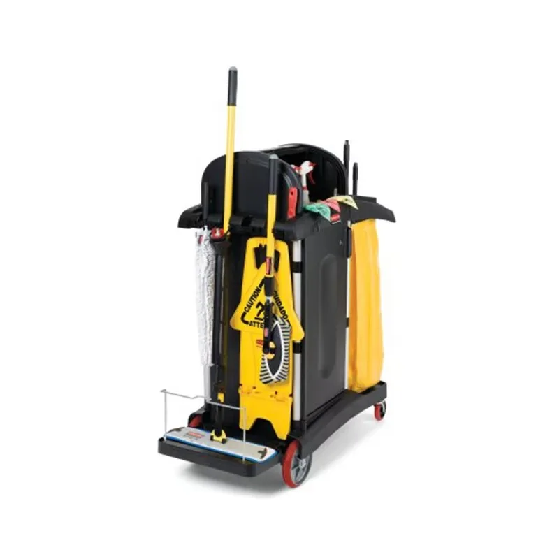 Commercial Cleaning Hotel Bar Janitorial Trolley Cleaning Supplies Service Cart
