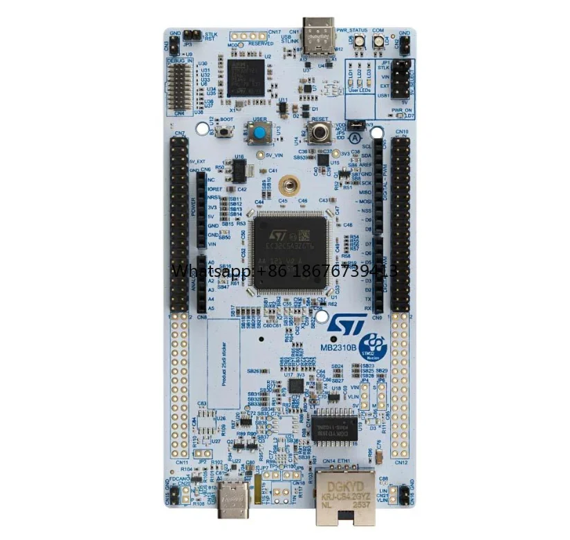NUCLEO-C5A3ZG ARM STM32 Nucleo-144 Development Board with STM32C5A3ZG MCU Evaluation Board Ethernet Development Tools