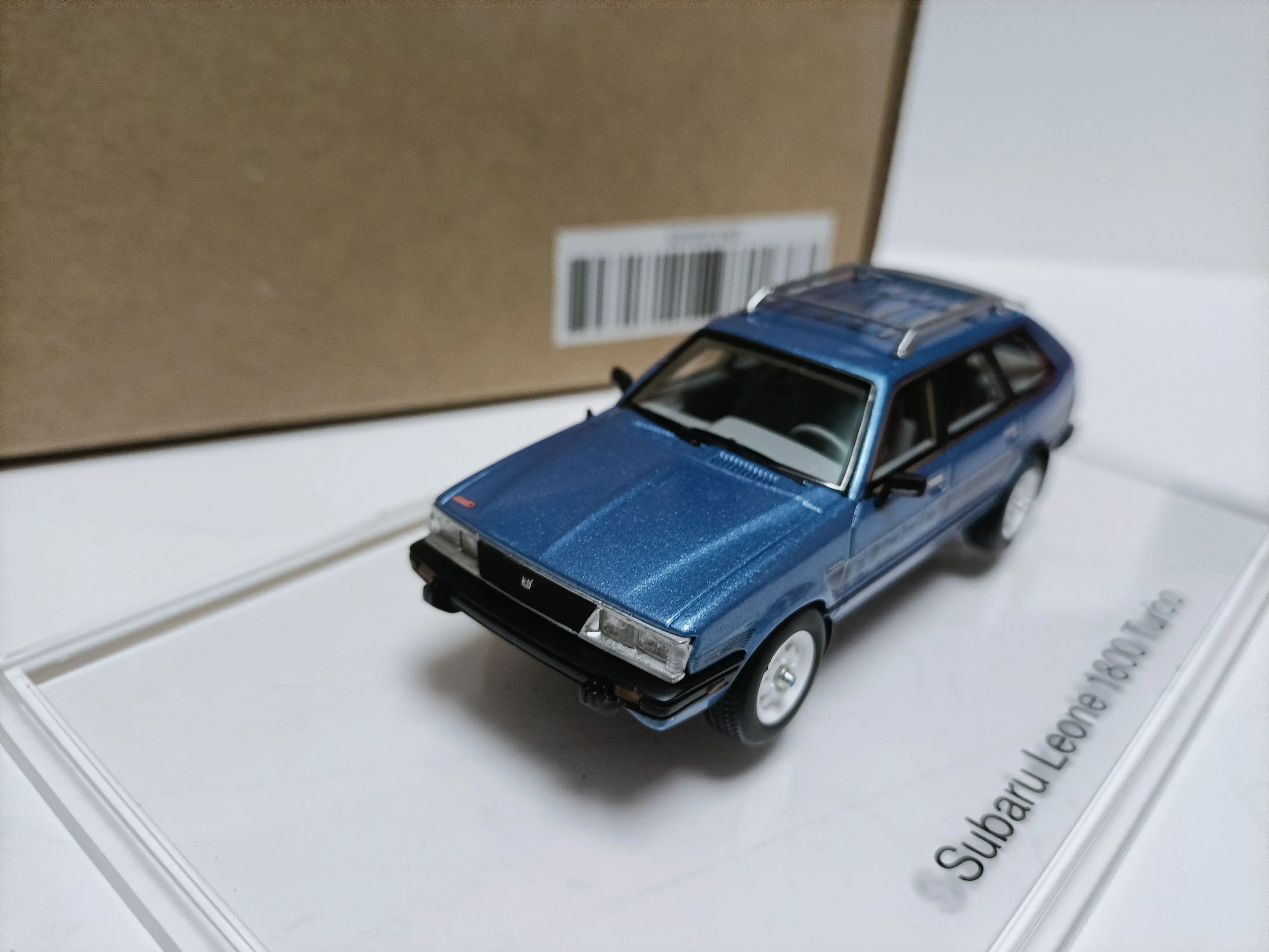 DNA 1 43 Subaru Off-road Wagon Model Subaru Leone 1800 Turbo Metallic Blue