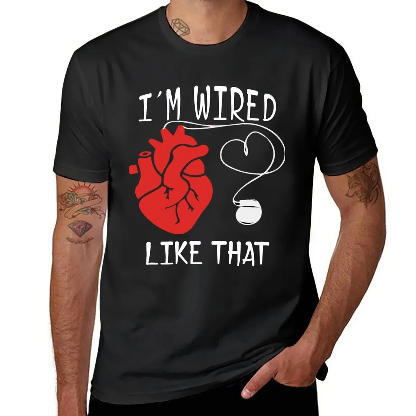 

New I'm Wired Like That Pacemaker Joke Heart Disease Awareness, Kidney Disease Awareness gifts T-Shirt