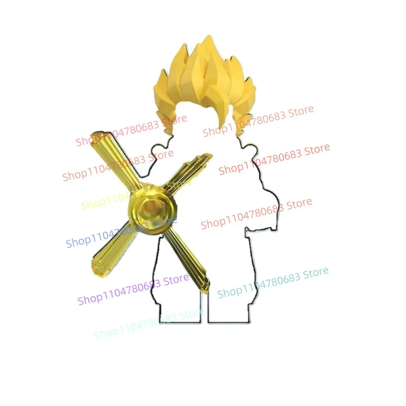 MOC Building Blocks WM2730 WM2731 Mini Figure Assembly Model Ornament Anime Cartoon Character Toy Decoration Gift Collectible