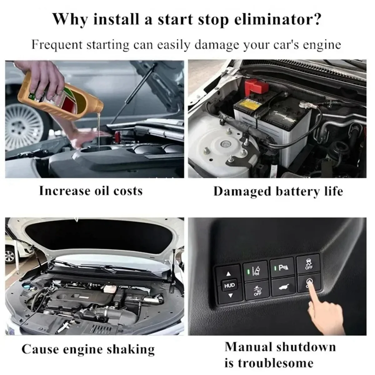 

Smart Automatic Engine Stop Start Canceller for Hyundai_A95E