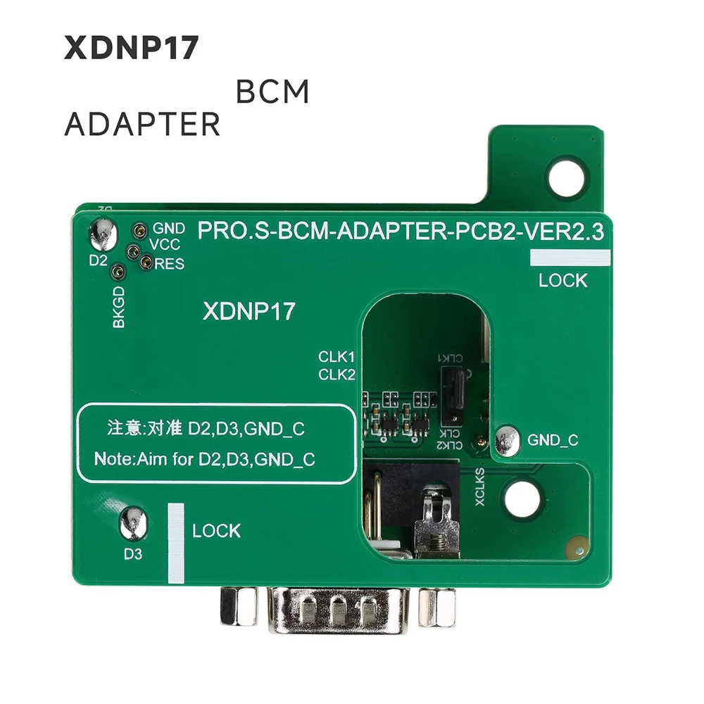 Picture 4: Xhorse XDNP17 Adapter For Porsche IMMO BCM Adapter Solder Free Work With VVDI Prog Mini Prog Key Tool Plus Programming Devices