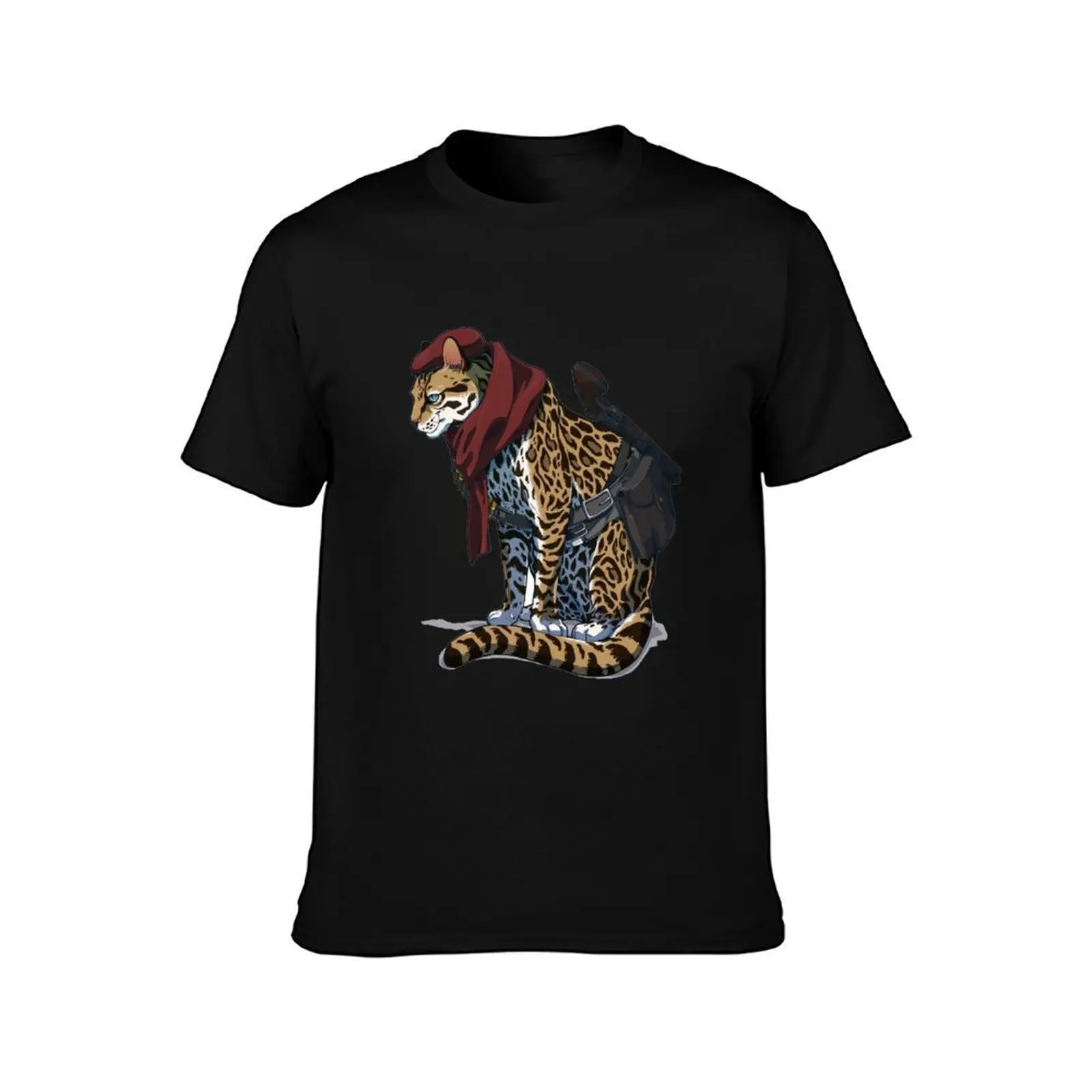 Revolver Ocelot T-Shirt Lightweight Sport Basic T-Shirt