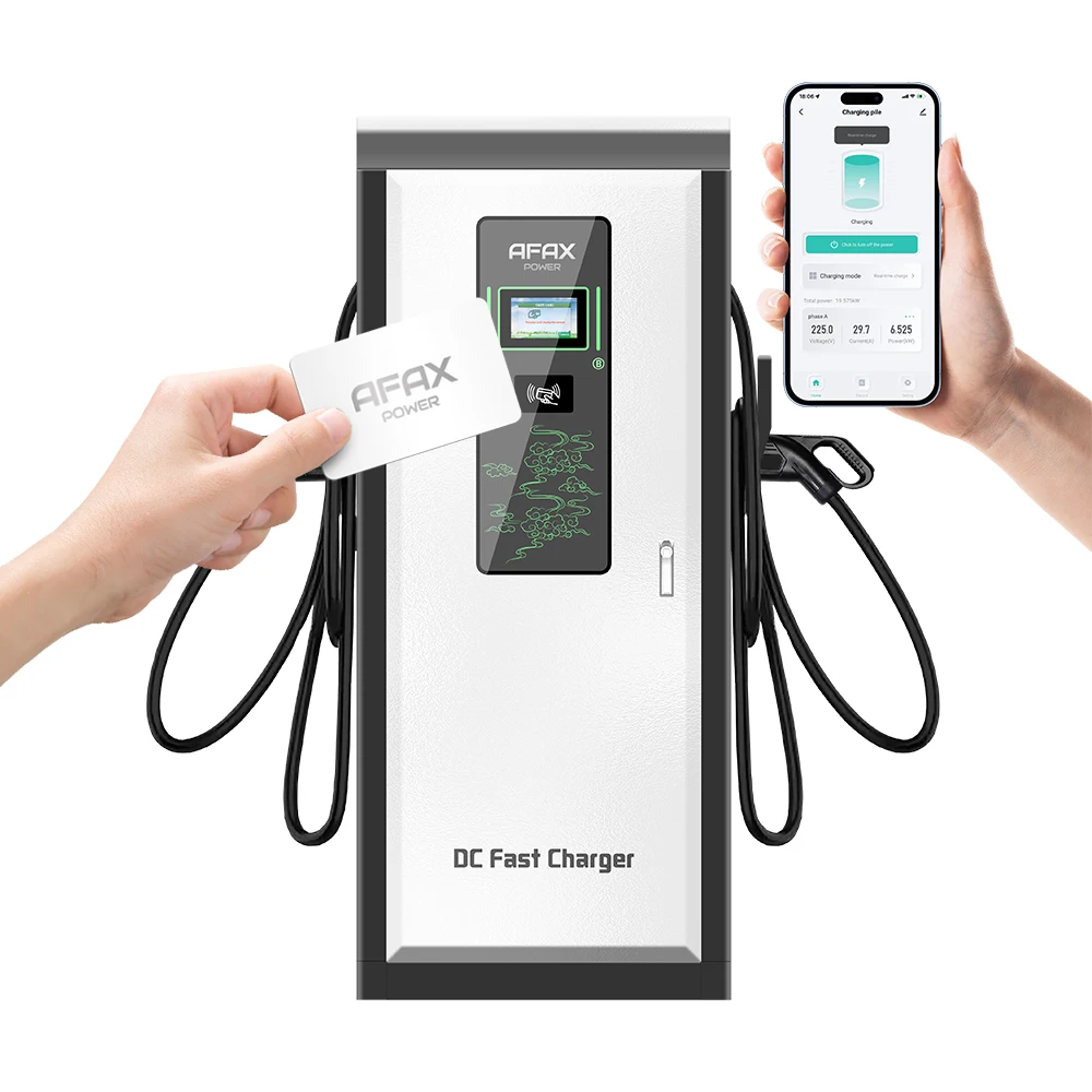 Hot sales Dual Connectors DC CSS2 Electric Car Battery Charger 90kW Fast EV Charging Station